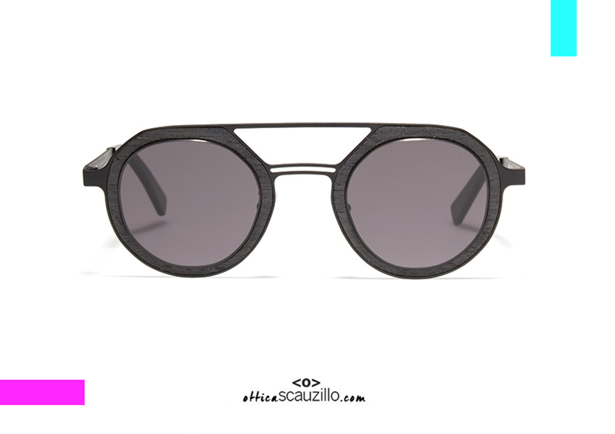 Acquista online su otticascauzillo.com il tuo nuovo occhiale da sole Bob Sdrunk NOAH legno nero