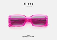 shop online Square sunglasses RETRO SUPER FUTURE SACRO col. fucsia on otticascauzillo.com discounted price