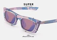shop online Sunglasses Andy Warhol RETRO SUPER FUTURE Fred col. purple camouflage on otticascauzillo.com discounted price