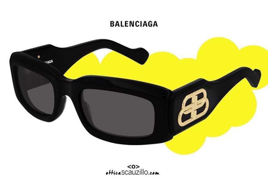 Balenciaga BB0096S Women039s Sunglasses  Black 889652294056  eBay