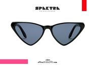 acquisto online Occhiale da sole a punta Spektre FRIDA nero otticascauzillo pointed black sunglasses