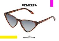 acquisto online Occhiale da sole a punta Spektre FRIDA marrone havana otticascauzillo vintage pointed sunglasses
