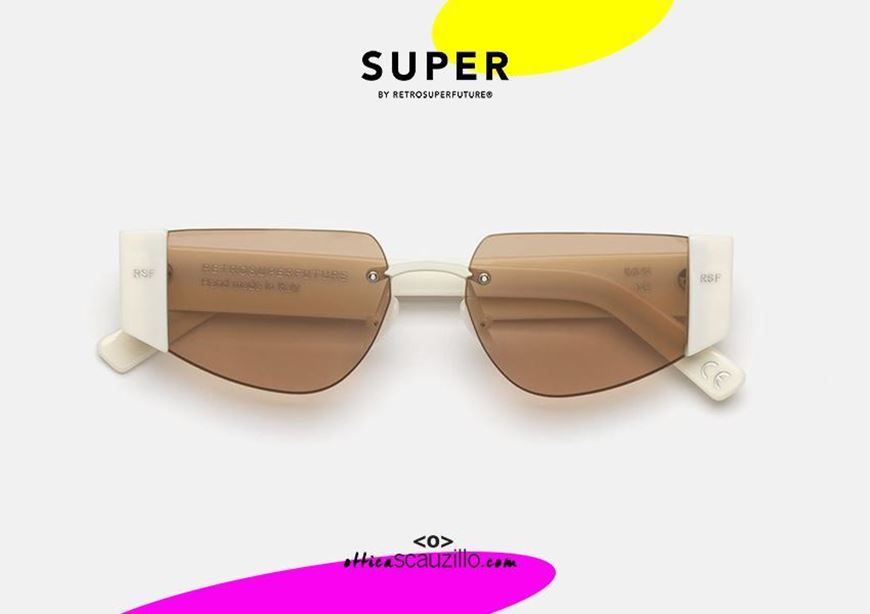 Sunglasses RETRO SUPER FUTURE SACRO col. transparent blue | Occhiali |  Ottica Scauzillo