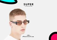 shop online New OffWhite sunglasses RETRO SUPER FUTURE Imun col. black otticascauzillo occhiale da sole senza montatura nero nuovo occhiale off white a prezzo scontato