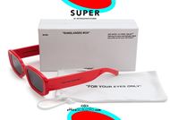 shop online New Off-White sunglasses col. red otticascauzillo.com acquisto online occhiale da sole off white rosso 