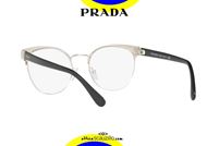 shop online New vintage metal eyeglasses Prada 63TV col. 1AB1O1 black otticascauzillo.com acquisto online Nuovo occhiale da vista metallo vintage Prada 63TV col. 1AB1O1 nero