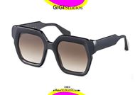 shop online New oversized square sunglasses GIGI STUDIOS LARA 6422 black otticascauzillo.com acquisto online Nuovo occhiale da sole squadrato oversize GIGI STUDIOS LARA 6422/1 nero