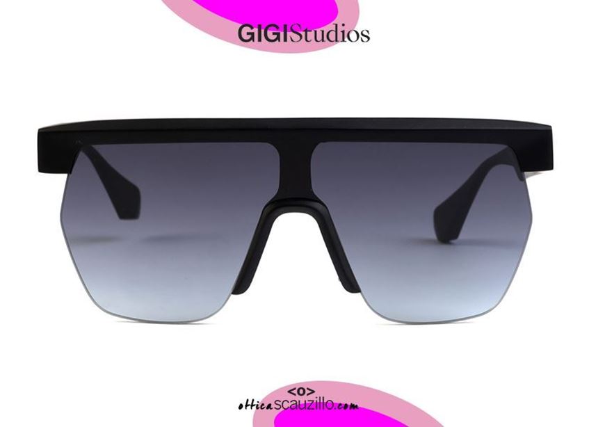 shop online New oversized mask sunglasses GIGI STUDIOS CARMEN 6460 black otticascauzillo.com acquisto online Nuovo occhiale da sole a mascherina oversize GIGI STUDIOS CARMEN 6460/1 nero