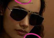 shop online New GIGI STUDIOS JAGUAR 6444 black and gold metal teardrop sunglasses otticascauzillo.com acquisto online Nuovo occhiale da sole a goccia metallo GIGI STUDIOS JAGUAR 6444/5 nero e oro