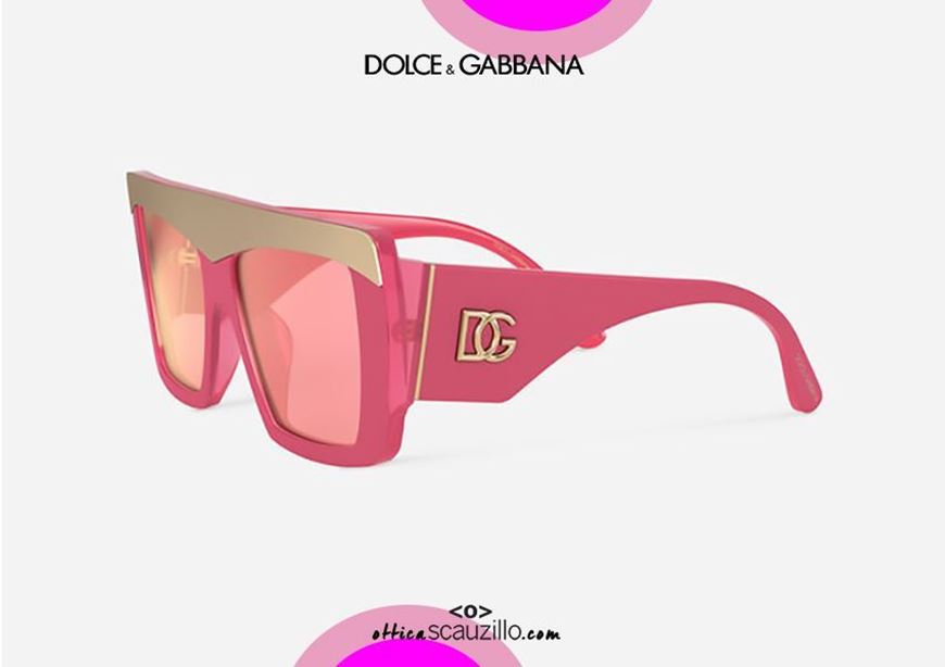 dolce and gabbana pink glasses