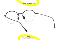 shop online New GIORGIO ARMANI AR5098T 3277 black round metal eyeglasses otticascauzillo.com acquisto online Nuovo occhiale da vista tondo metallo GIORGIO ARMANI AR5098T  3277 nero 
