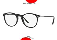 shop online New thin square eyeglasses GIORGIO ARMANI AR7125 5042 black otticascauzillo.com acquisto online Nuovo occhiale da vista sottile quadrato GIORGIO ARMANI AR7125  5042 nero