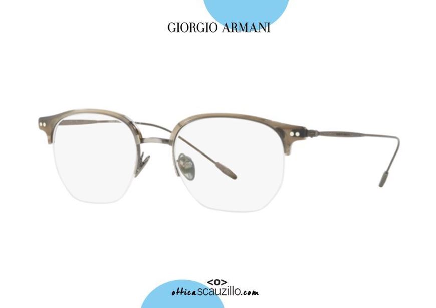 shop online New rimless glasses under GIORGIO ARMANI AR7153 5659 striped gray otticascauzillo.com acquisto online Nuovo occhiale senza montatura sotto GIORGIO ARMANI AR7153  5659 grigio striato
