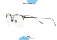 shop online New rimless glasses under GIORGIO ARMANI AR7153 5659 striped gray otticascauzillo.com acquisto online Nuovo occhiale senza montatura sotto GIORGIO ARMANI AR7153  5659 grigio striato