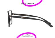 shop online Dolce&Gabbana DG5028 oversized square eyeglasses col. 501 black otticascauzillo.com  acquisto online Occhiale da vista vintage squadrato oversize Dolce&Gabbana DG5028 col. 501 nero