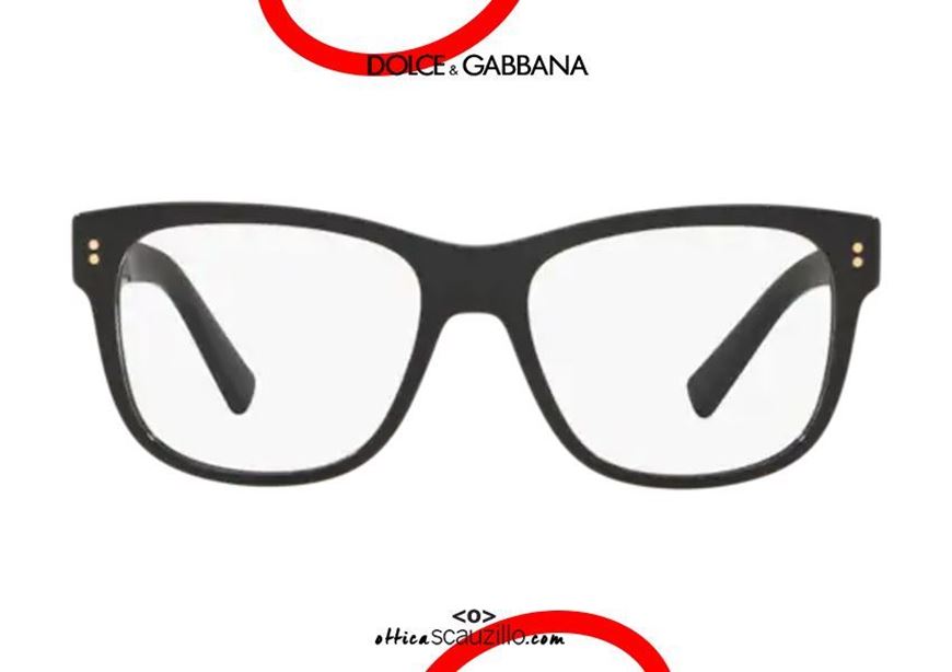 shop online Rectangular eyeglasses Domenico Dolce&Gabbana DG3305 col. 501 black otticascauzillo.com acquisto online nuovo Occhiale da vista rettangolare Domenico Dolce&Gabbana DG3305 col. 501 nero