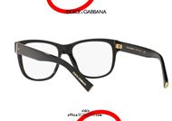 shop online Rectangular eyeglasses Domenico Dolce&Gabbana DG3305 col. 501 black otticascauzillo.com acquisto online nuovo Occhiale da vista rettangolare Domenico Dolce&Gabbana DG3305 col. 501 nero