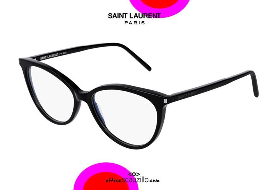 SAINT LAURENT EYEWEAR YSL oversized cat-eye acetate sunglasses