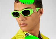 shop online Biggie sunglasses fluorescent green VERSACE 4361 medusa logo otticascauzillo.com acquisto online nuovo Occhiale da sole Biggie verde fluo VERSACE 4361 logo medusa