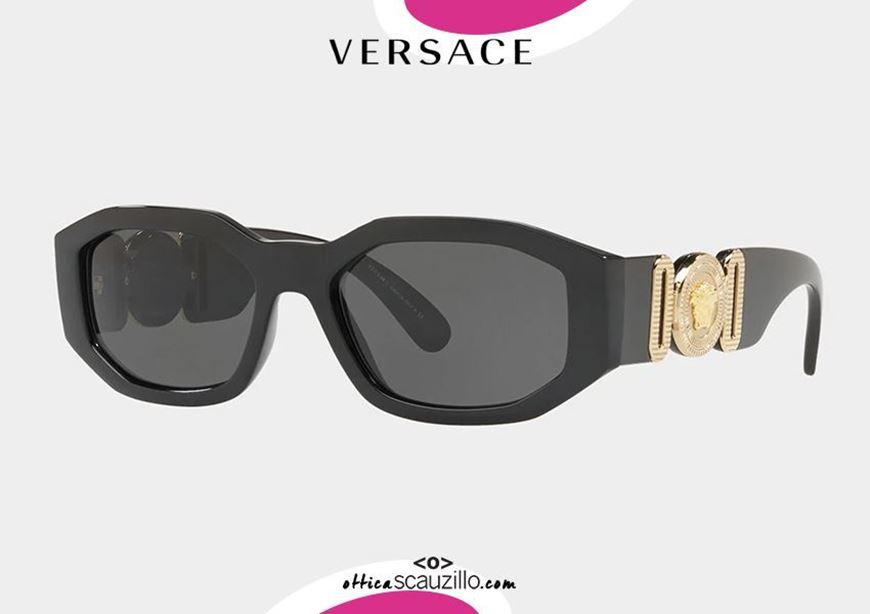shop online Biggie sunglasses medusa logo VERSACE 4361 col. black otticascauzillo.com acquisto online nuovo Occhiale da sole Biggie logo medusa VERSACE 4361 col. nero