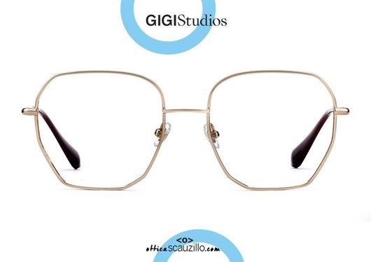 Occhiali Oversize Vintage SPEXX &ndash; Lenti Trasparenti, Montatura Esagonale Metallo Argento