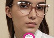 shop online Round pointed eyeglasses GIGI Studios GRETA 6472 pink and white otticascauzillo.com acquisto online Occhiale da vista tondo a punta GIGI Studios GRETA 6472/6 rosa e bianco