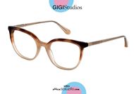 shop online Round pointed eyeglasses GIGI Studios GRETA 6472 brown otticascauzillo.com acquisto online nuovo Occhiale da vista tondo a punta GIGI Studios GRETA 6472/8 marrone 