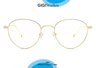 shop online Round titanium eyeglasses GIGI Studios ORIGIN 7501 gold otticascauzillo.com acquisto online Occhiale da vista in titanio tondo GIGI Studios ORIGIN 7501/6 oro 