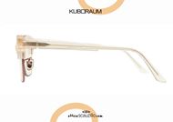 shop online New sunglasses KUBORAUM Mask N6 ricetea satin otticascauzillo.com acquisto online Nuovo occhiale da sole KUBORAUM Mask N6 ricetea satinato acetato e metallo sotto stile wayfarer