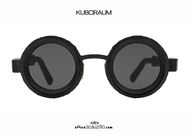 shop online New round sunglasses KUBORAUMNuovo occhiale da sole tondo KUBORAUM Mask Z3 tutto nero Mask Z3 total black otticascauzillo.com acquisto online 