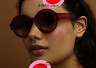 shop online New round sunglasses GIGI STUDIOS LAURA 6454 red otticascauzillo.com acquisto online Nuovo occhiale da sole tondo spesso GIGI STUDIOS LAURA 6454 rosso