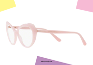 Occhiale da vista Dolce e Gabbana DG3264 col.3098 rosa dalla forma a farfalla Eyeglasses Dolce and Gabbana DG3264 col.3098 pink