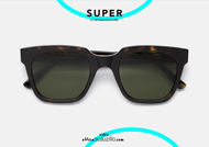 shop online new New square sunglasses RETRO SUPER FUTURE GIUSTO 3627 col. havana otticascauzillo acquisto online il tuo nuovo occhiale da sole squadrato RETRO SUPER FUTURE GIUSTO 3627 col. havana 
