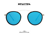 shop online new Spektre METRO 2 FLAT blue mirror raised bridge round sunglasses on otticascauzillo.com acquisto online nuovo Occhiale da sole tondo ponte sopraelevato Spektre METRO 2 FLAT specchio blu