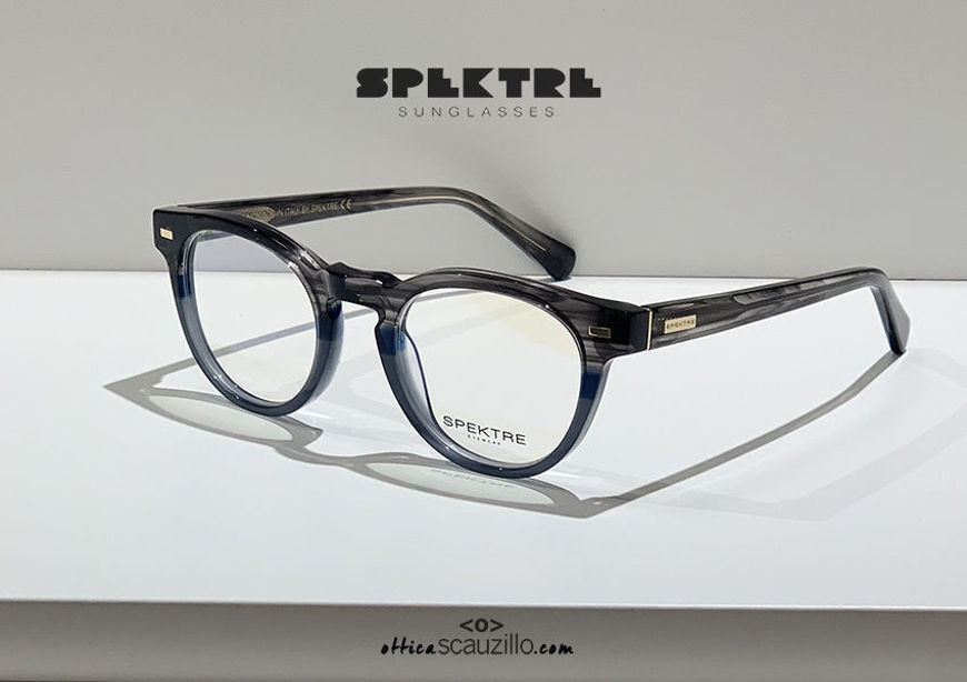 shop online new Spektre VECTOR 03V gray vintage round eyeglasses on otticascauzillo.com acquisto online nuovo Occhiale da vista tondo vintage Spektre VECTOR 03V grigio