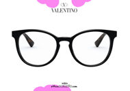 shop online new New eyeglasses with studded temple Valentino VA3046 col. 5001 black on otticascauzillo.com acquisto online nuovo Nuovo occhiale da vista con asta borchiata Valentino VA3046 col.5001 nero