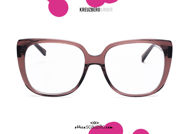 shop online new KreuzbergKinder XENIA oversized squared brown acetate eyeglasses on otticascauzillo.com acquisto online nuovo Occhiale da vista in acetato squadrato oversize KreuzbergKinder XENIA col.marrone