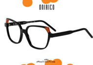 soap online new Oversized squared eyeglasses ONIRICO ON69 col.4P3 black and orange on otticascauzillo.com acquisto online nuovo Occhiale da vista squadrato oversize ONIRICO ON69 col.4P3 nero e arancio