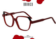 shop online new ONIRICO ON69 oversized square eyeglasses col.314 bordeaux on otticascauzillo.com acquisto online nuovo occhiale da vista squadrato oversize ONIRICO ON69 col.314 bordeaux