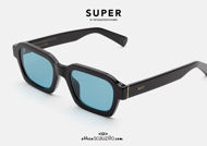 shop online New square sunglasses RETRO SUPER FUTURE CARO black on otticascauzillo.com acquisto online nuovo occhiale da sole squadrato RETRO SUPER FUTURE CARO nero