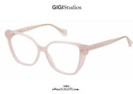 shop online new Oversized pointed eyeglasses GIGI Studios ITZIAR 6541/6 pink on otticascauzillo.com acquisto online nuovo Occhiale da vista a punta oversize GIGI Studios ITZIAR 6541/6 rosa