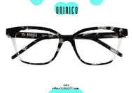 shop online new Rectangular pointed eyeglasses ONIRICO ON79 col. 199 black transparent on otticascauzillo.com acquisto online nuovo  Occhiale da vista rettangolare a punta ONIRICO ON79 col.199 nero trasparente