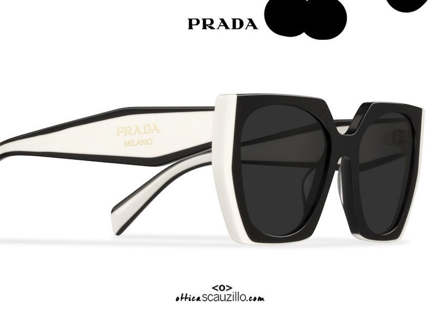 PRADA Sunglasses PR 60XS in aav0a7 - gold/black/brown gradient-mncb.edu.vn