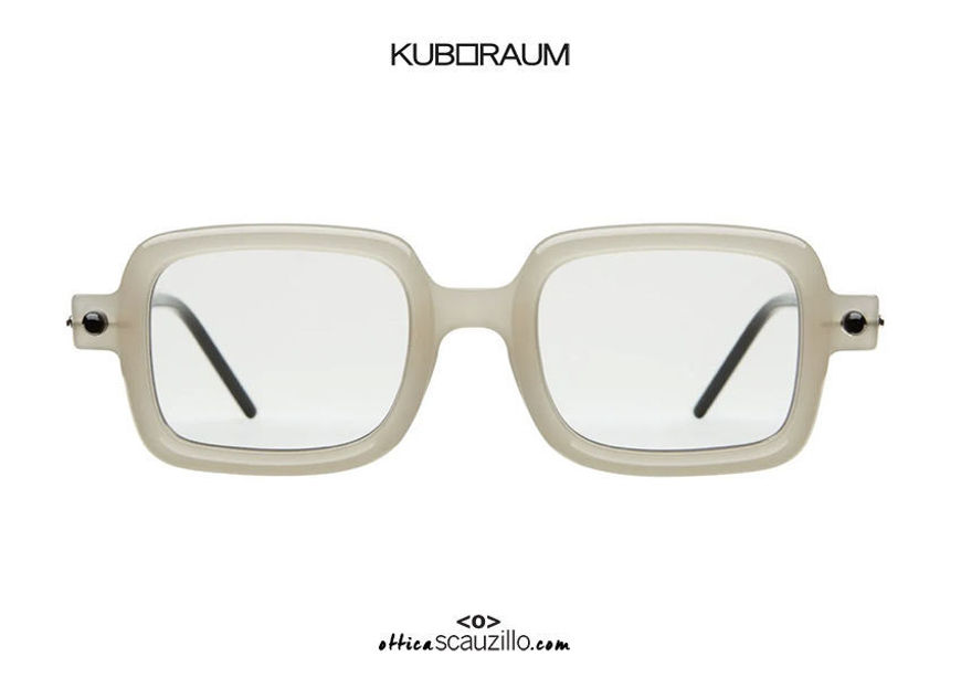 Square sunglasses KUBORAUM Mask P2 cream artichoke grayPrevious  productSquare mirror sunglasses RE...Next productSquare sunglasses KUBORAUM 