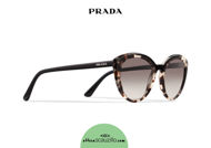 Acquista online su otticascauzillo.com il tuo nuovo occhiale da sole cat eye oversize acetato PRADA SPR 02V