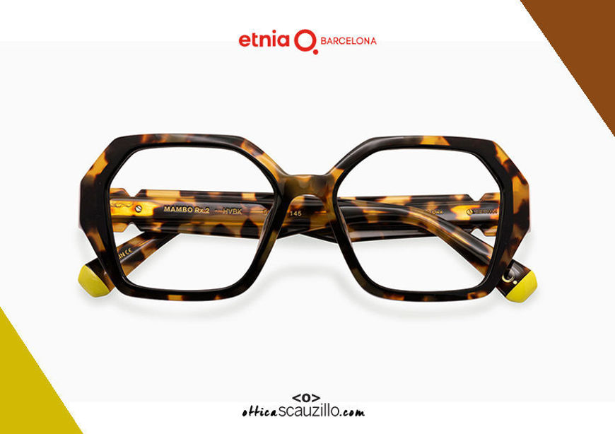 Acquista online su otticascauzillo.com il tuo nuovo occhiale da vista esagono Etnia Barcelona MAMBO RX2 col. HVBK