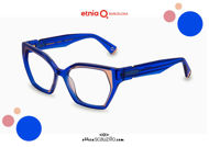 Acquista online su otticascauzillo.com il tuo nuovo occhiale da vista cat eye Etnia Barcelona MAMBO RX3 col. BLCO