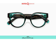 Acquista online su otticascauzillo.com il tuo nuovo occhiale da vista cat eye oversize Etnia Barcelona in acetato MAMBO RX5 col. BKTQ