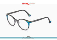 Acquista online su otticascauzillo.com il tuo nuovo occhiale da vista tondo Etnia Barcelona in acetato MALALA col. BKTQ