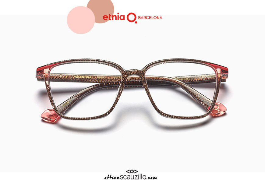 Acquista online su otticascauzillo.com il tuo nuovo occhiale da vista cat eye oversize Etnia Barcelona in acetato VALENTINA col. BRPK